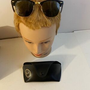 Ray Ban club master glasses and case unisex